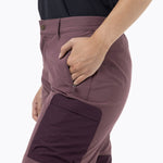 Pantalon Mujer Technical With Pre-Shaped Knees Morado Merrell