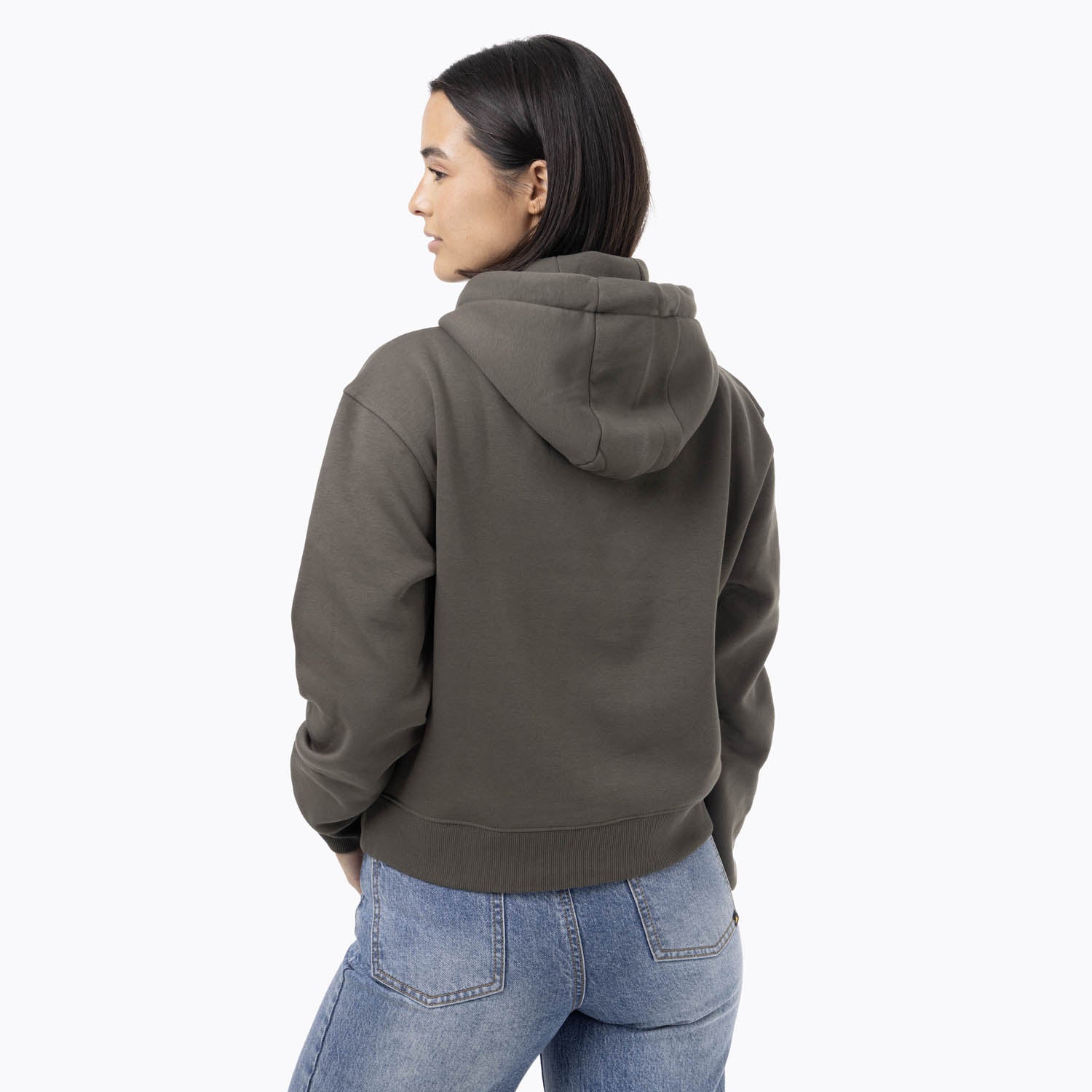 Poleron Mujer Logo Hoodie Verde Merrell