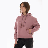 Poleron Mujer Logo Hoodie Rosado Merrell
