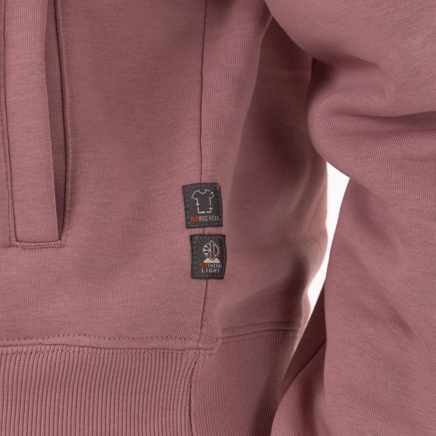 Poleron Mujer Logo Hoodie Rosado Merrell