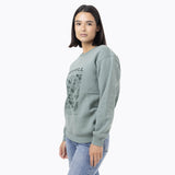 Poleron Mujer Cotton Bloom Verde Merrell