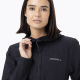 Poleron Mujer Mezeis Softshell Negro Merrell