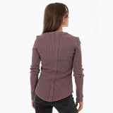 Polera Manga Larga Mujer Oslo Morado Merrell