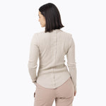 Polera Manga Larga Mujer Oslo Beige Merrell
