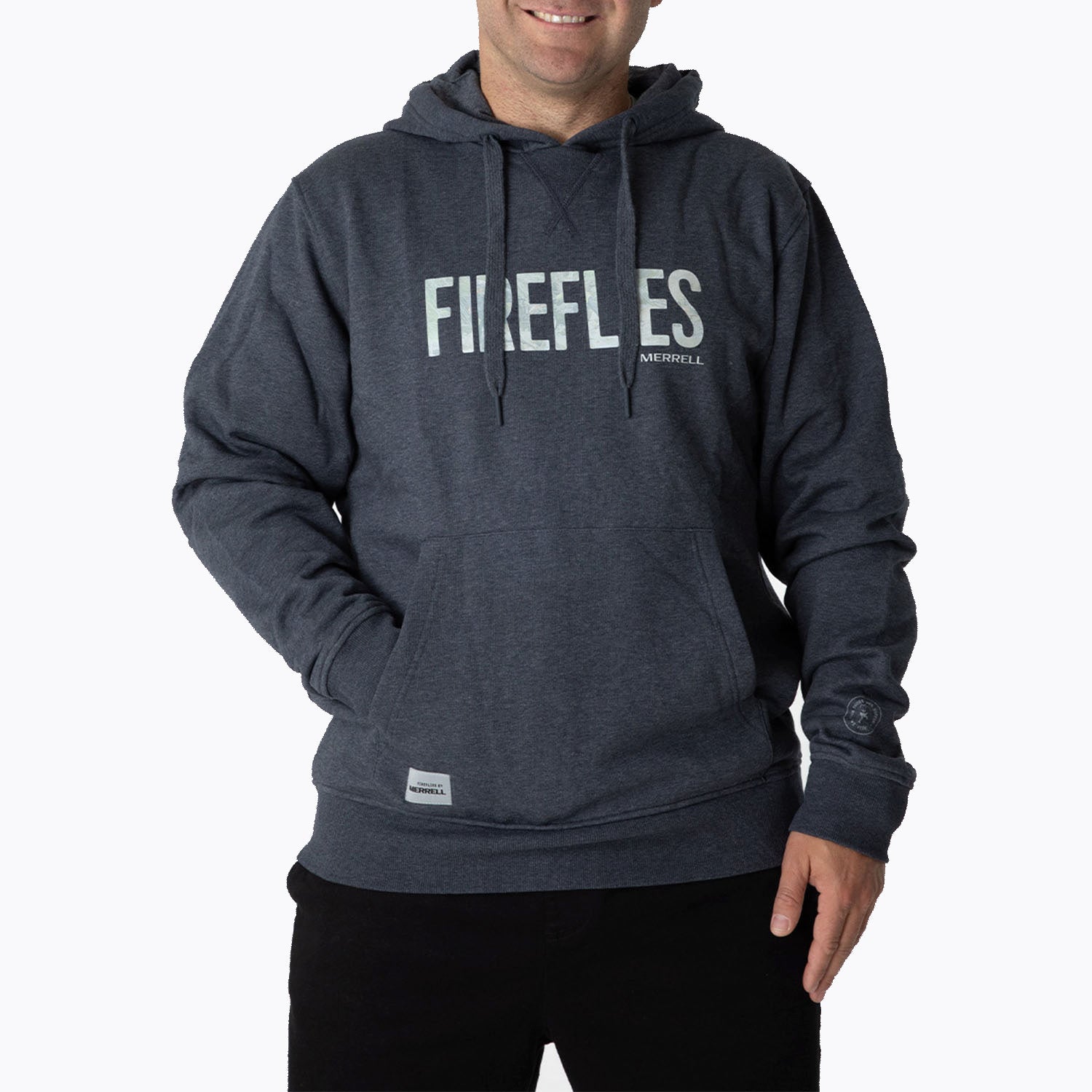 Poleron Unisex Front Fireflies