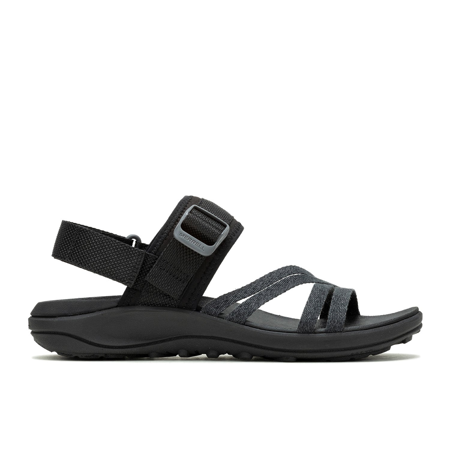 Sandalia Mujer District 4 Backstrap Negro Merrell