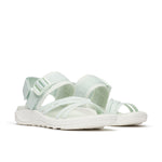 Sandalia Mujer District 4 Backstrap Verde Claro Merrell