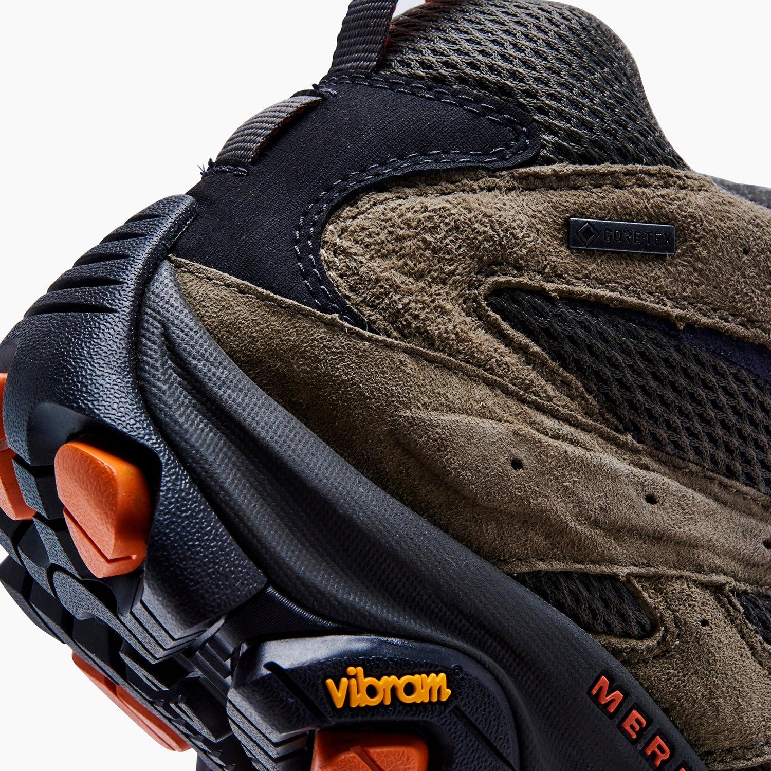 Botin Hombre Moab 3 Mid Gore-Tex Oliva Merrell