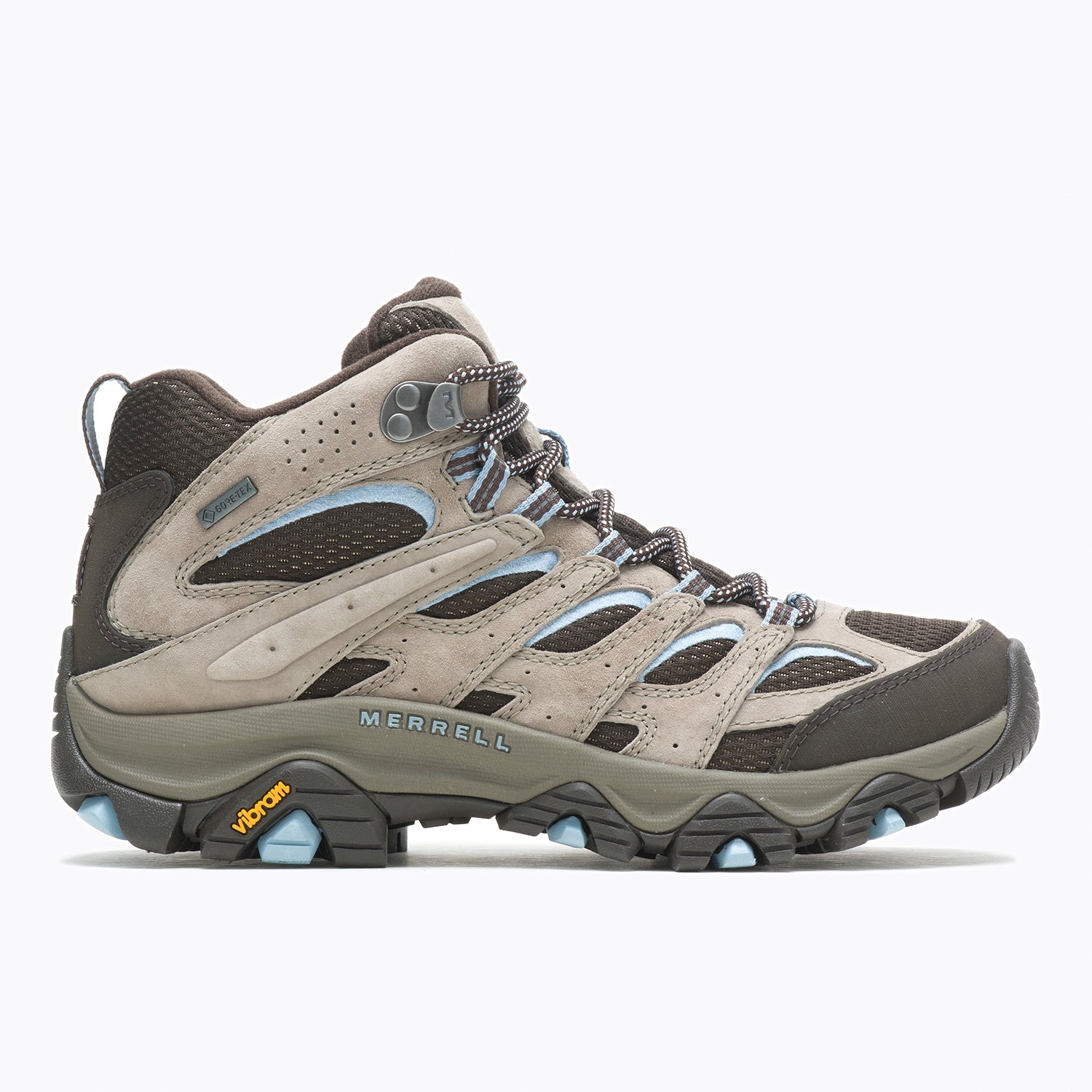 Botin Mujer Moab 3 Mid Gore-Tex Café Claro Merrell