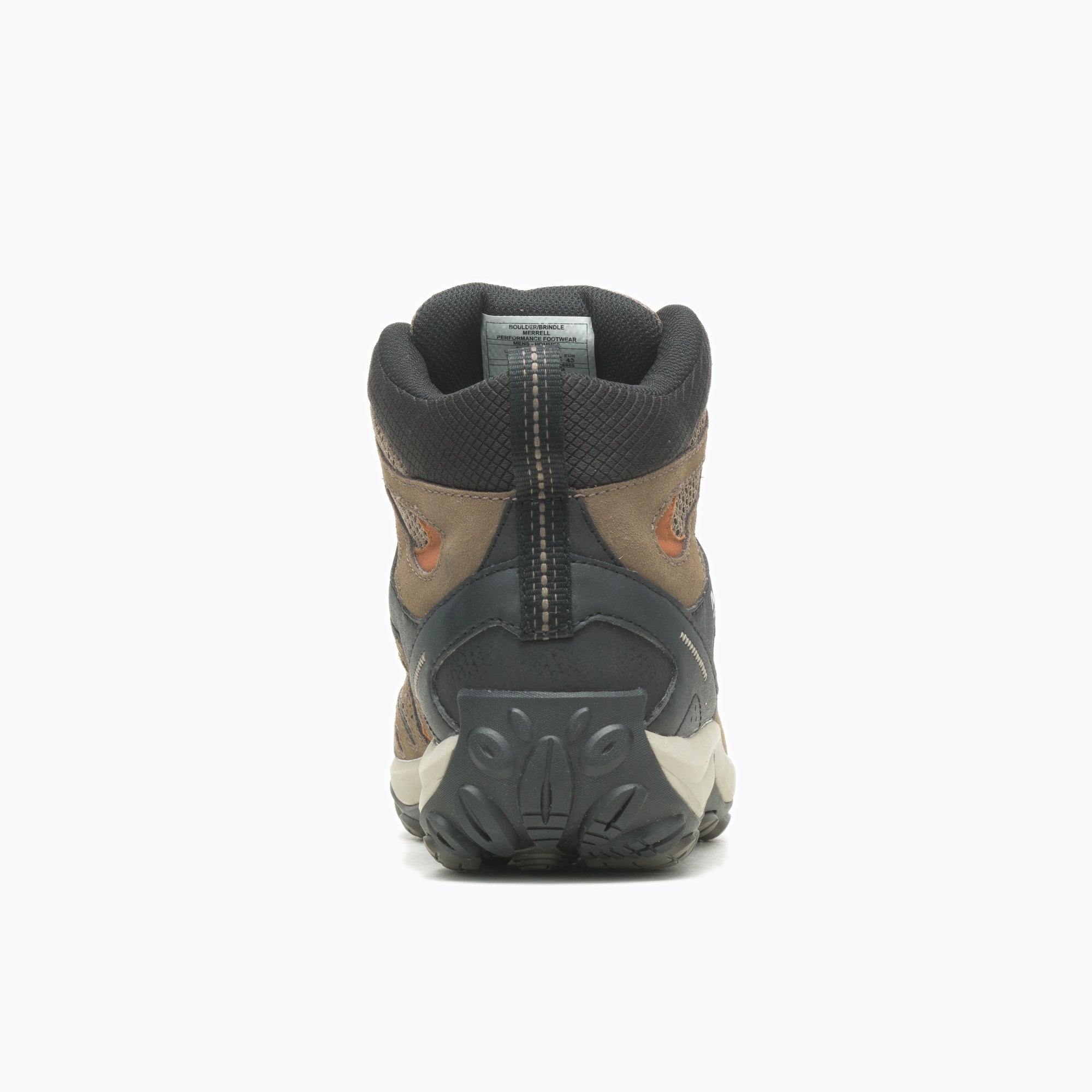 Botin Hombre Crosslander 3 Mid Waterproof Café Claro Merrell