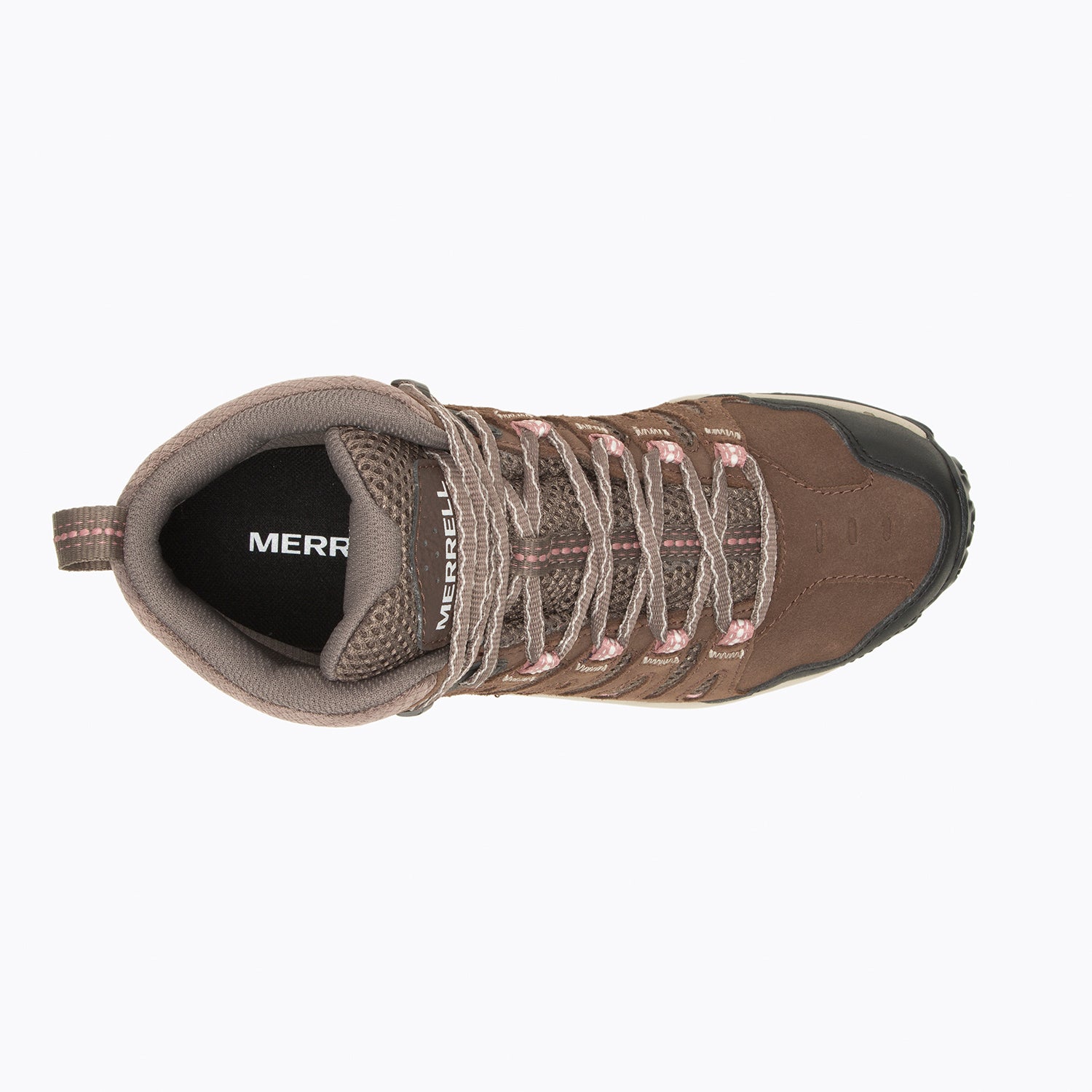 Botin Mujer Crosslander 3 Mid Waterproof Café Merrell