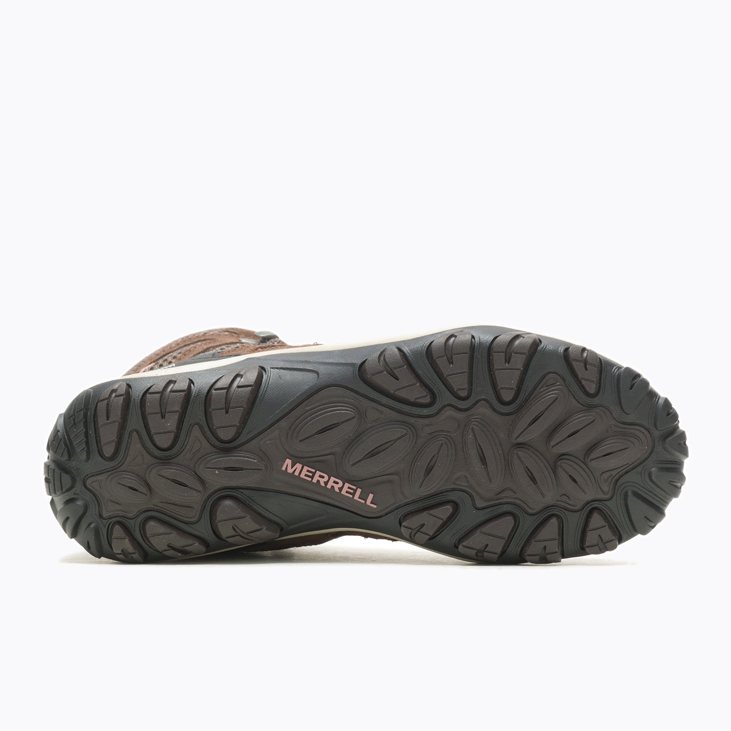 Botin Mujer Crosslander 3 Mid Waterproof Café Merrell