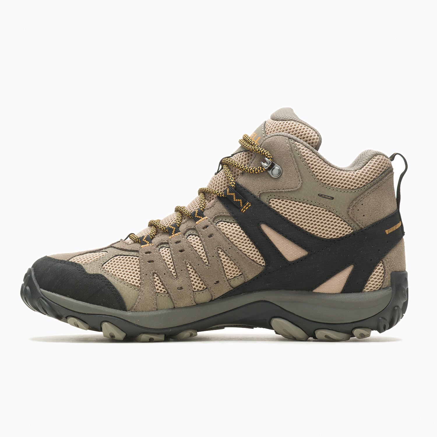 Botin Hombre Accentor 3 Mid Waterproof Café Claro Merrell