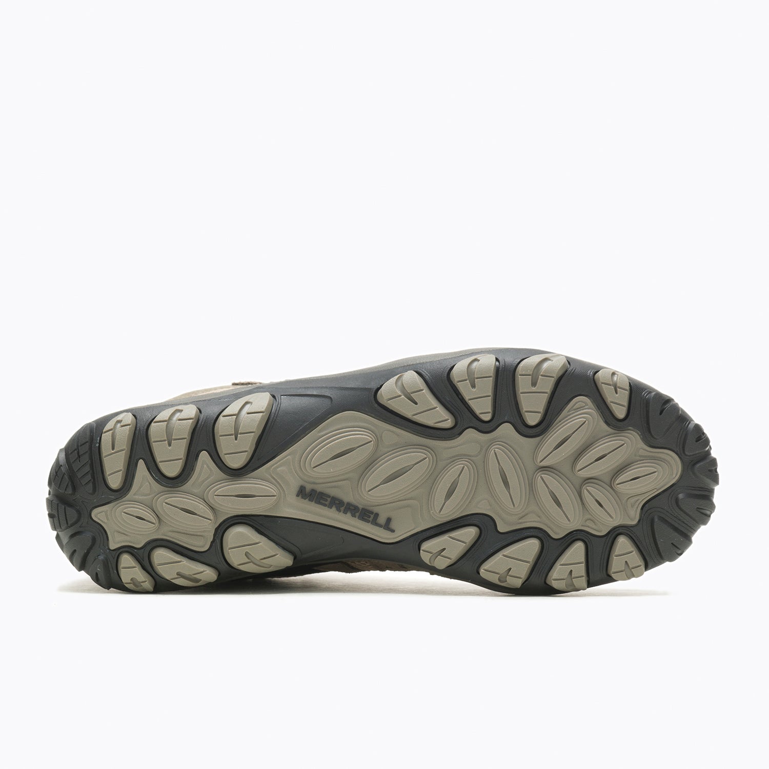 Botin Hombre Accentor 3 Mid Waterproof Café Claro Merrell