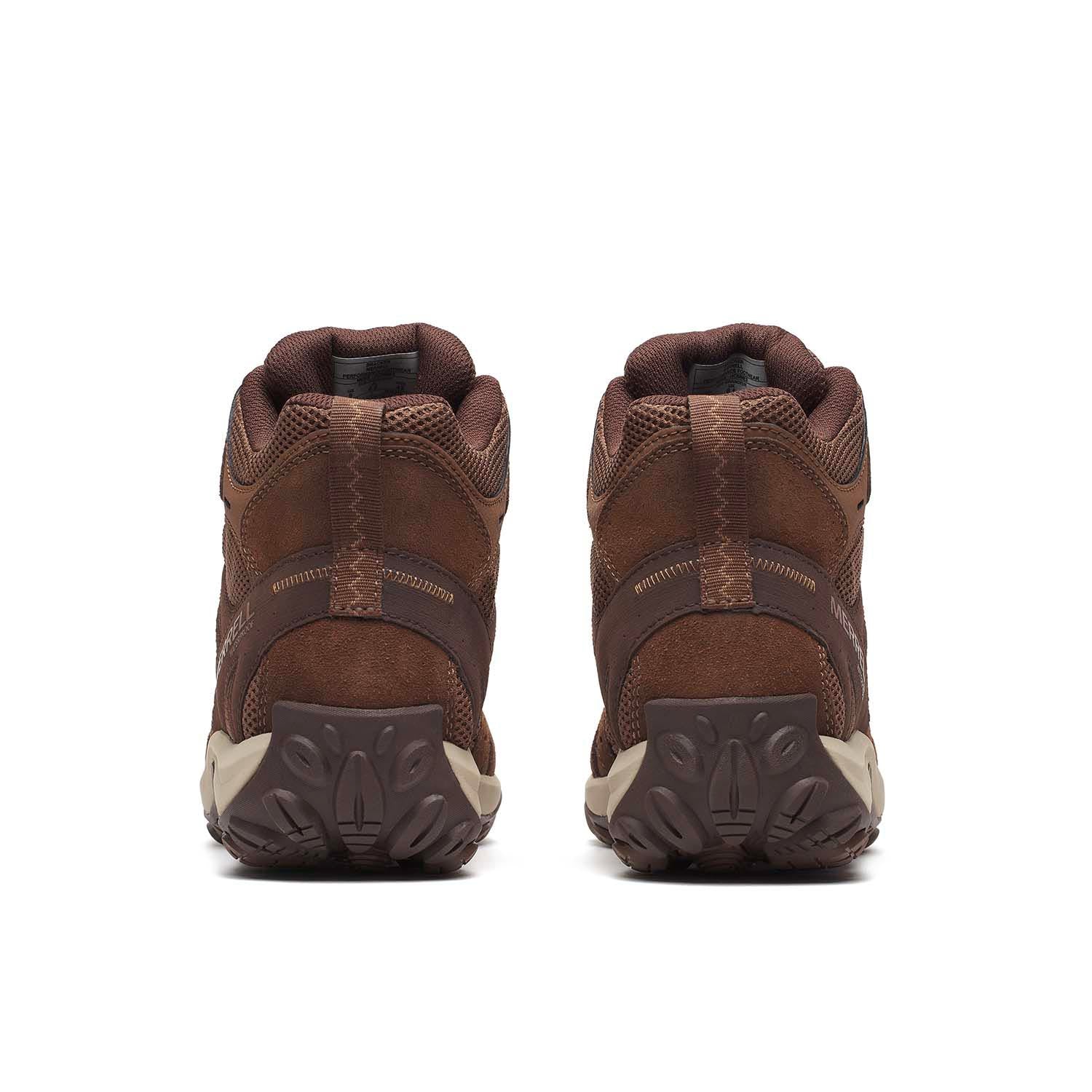 Botin Hombre Accentor 3 Mid Waterproof Café Merrell