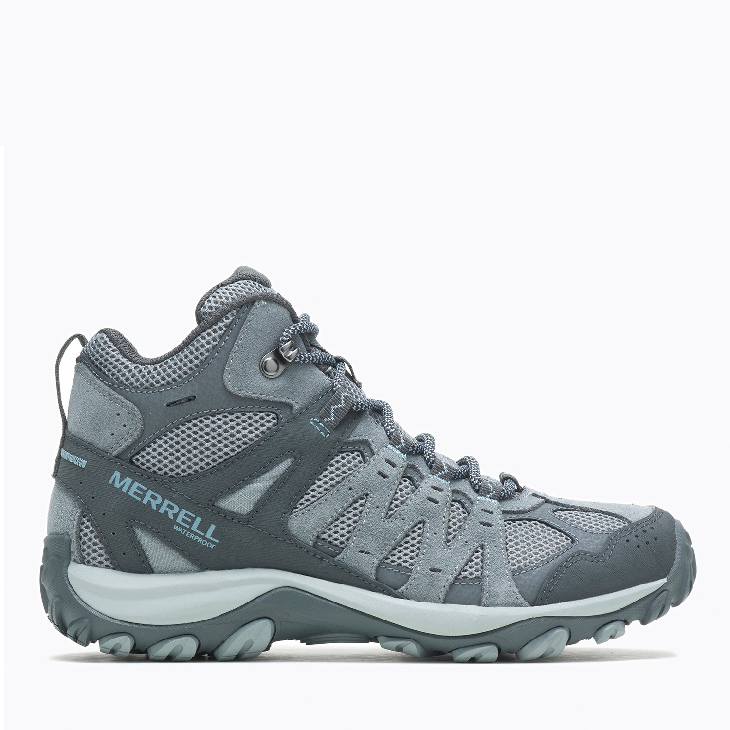 Botin Mujer Accentor 3 Mid Waterproof Celeste Merrell