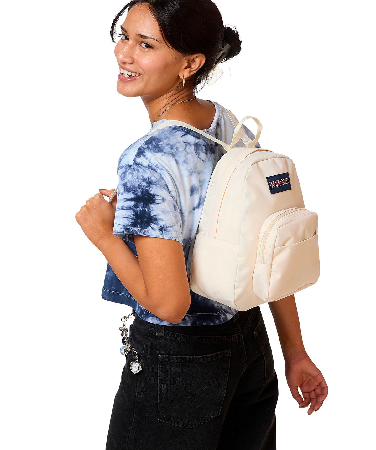 Mochila Half Pint Beige Jansport