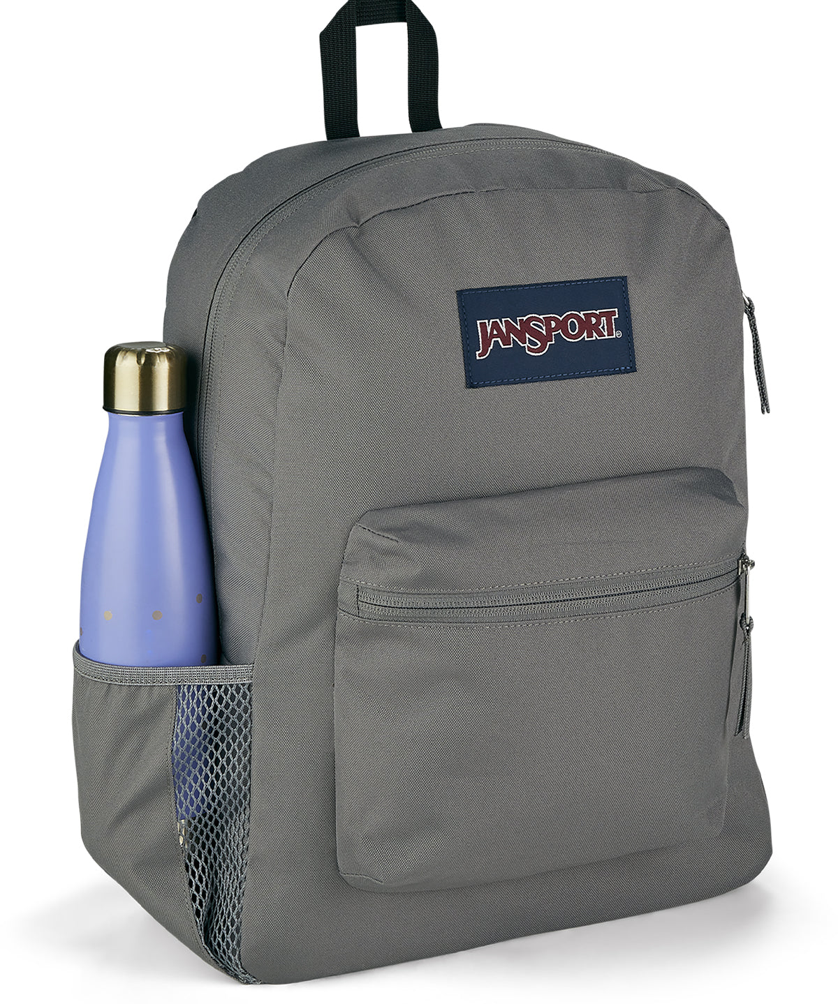 MOCHILA JANSPORT CROSS TOWN GRIS