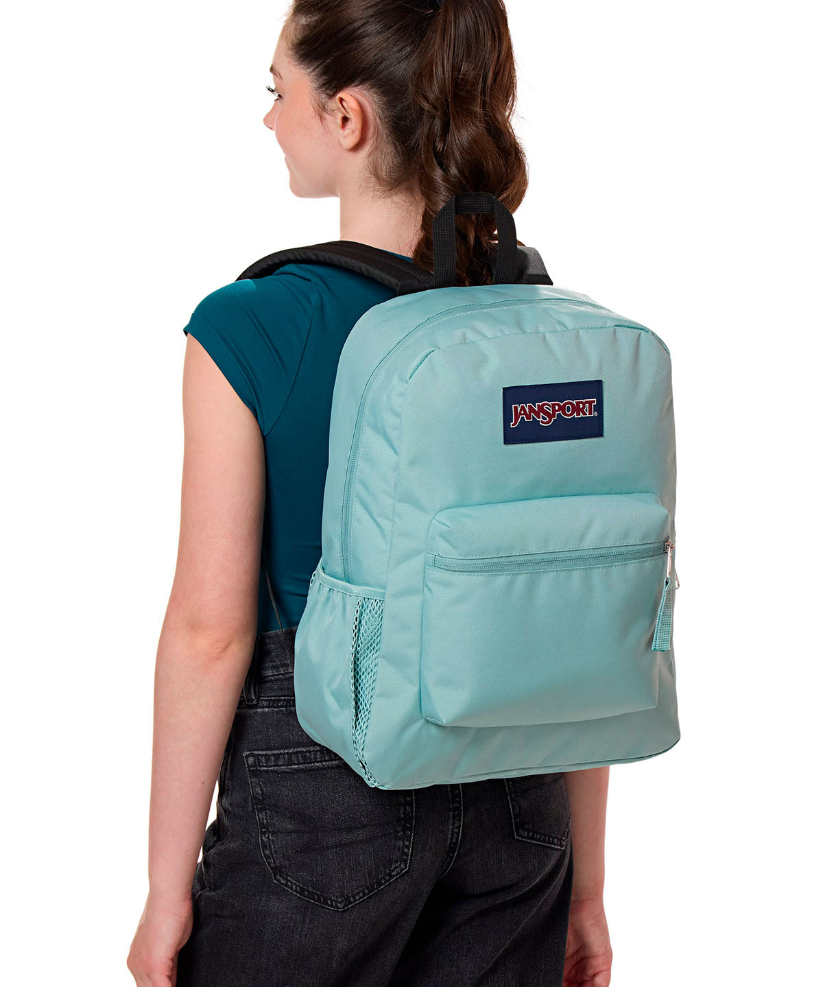 Mochila Cross Town Celeste Jansport