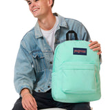 Mochila Superbreak Plus Menta Jansport