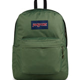 Mochila Superbreak Plus Verde Jansport