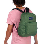 Mochila Superbreak Plus Verde Jansport