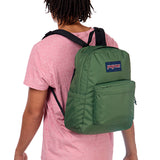 Mochila Superbreak Plus Verde Jansport