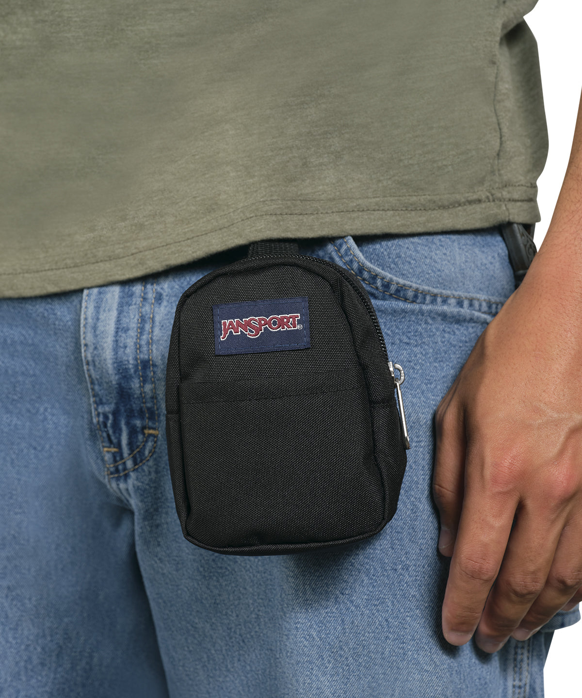 MONEDERO JANSPORT SUPER STASH NEGRO