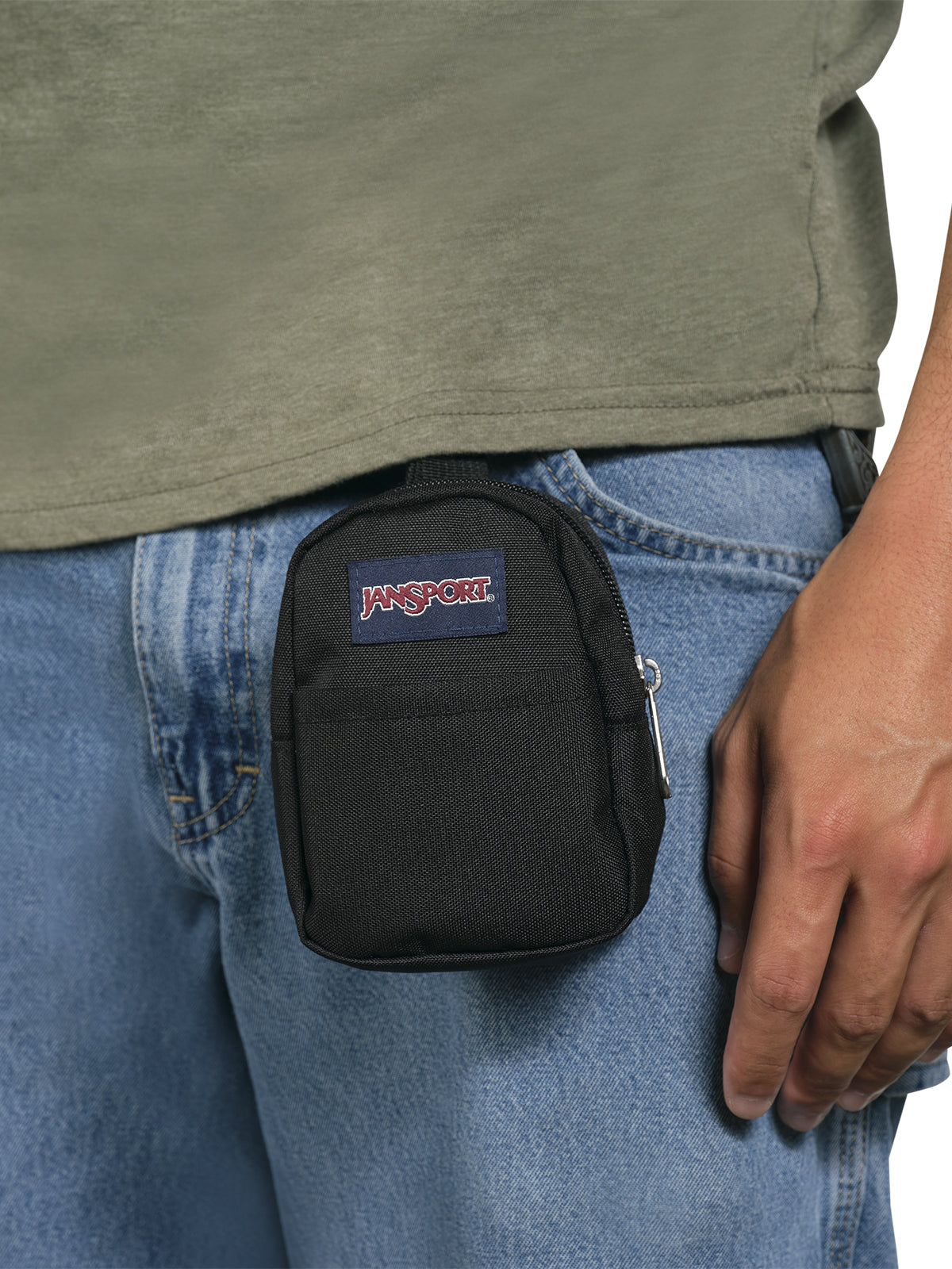 MONEDERO JANSPORT SUPER STASH NEGRO