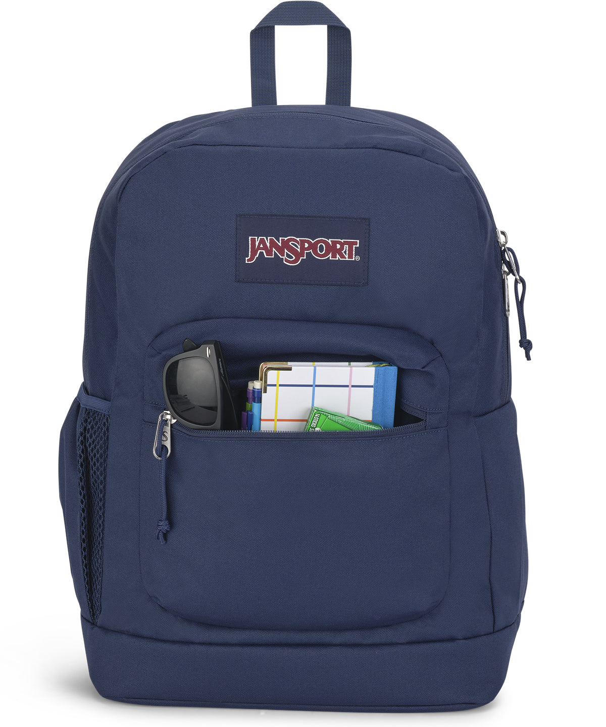 MOCHILA JANSPORT CROSS TOWN PLUS AZUL