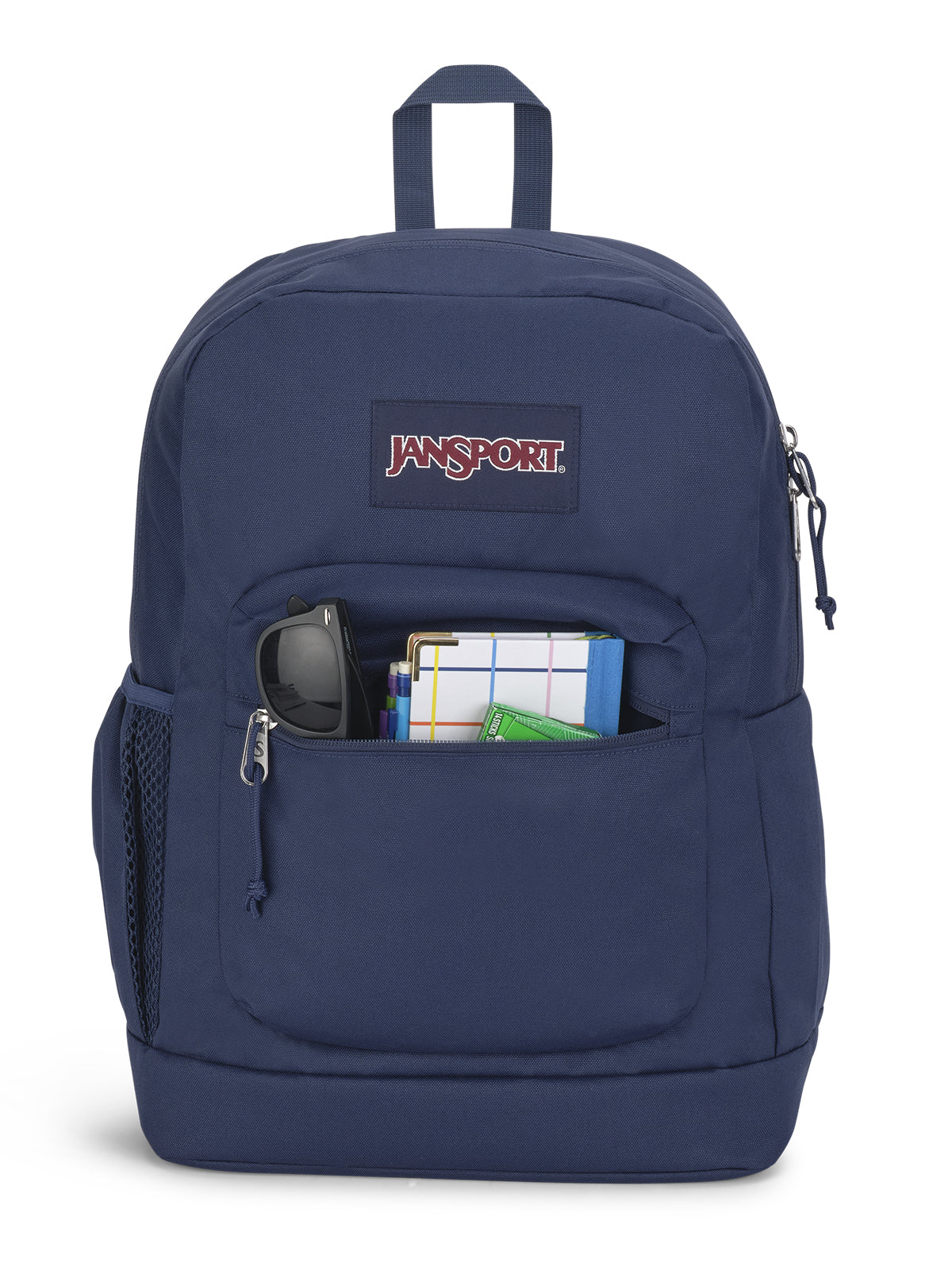 MOCHILA JANSPORT CROSS TOWN PLUS AZUL