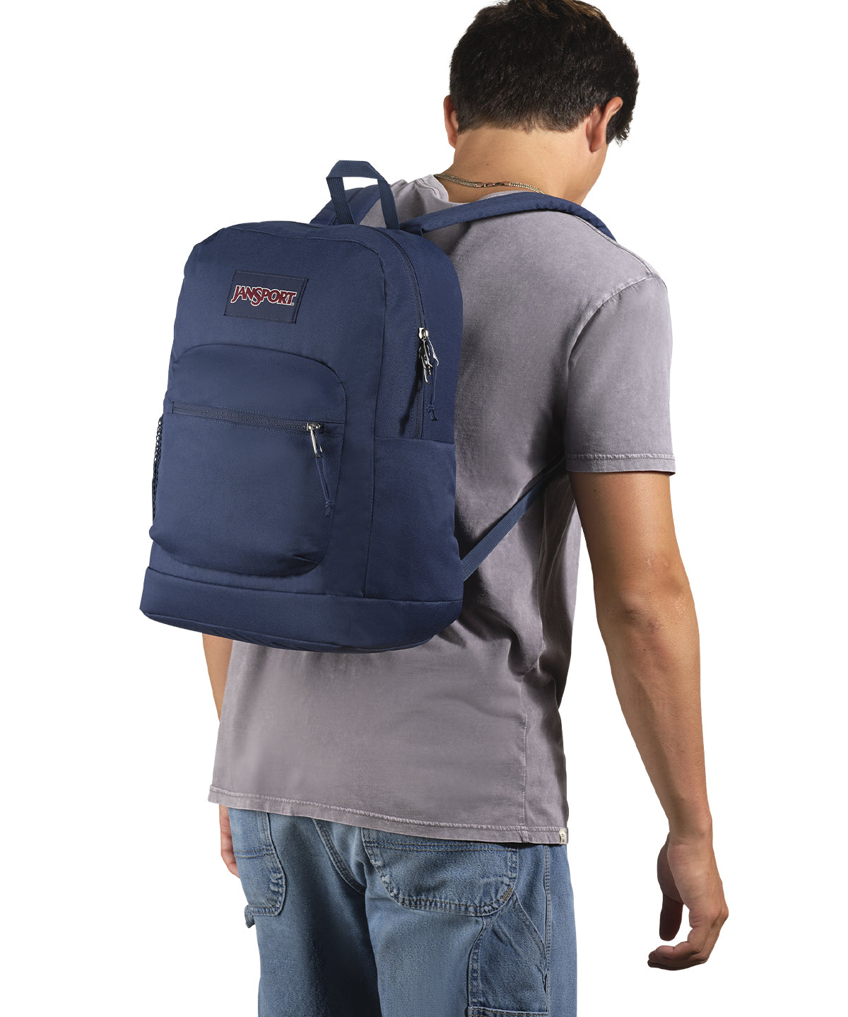 MOCHILA JANSPORT CROSS TOWN PLUS AZUL