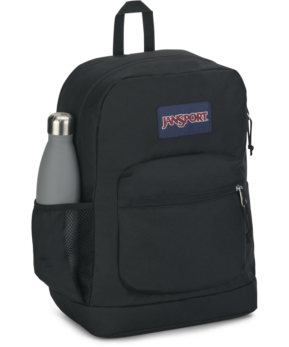 MOCHILA JANSPORT CROSS TOWN PLUS NEGRO