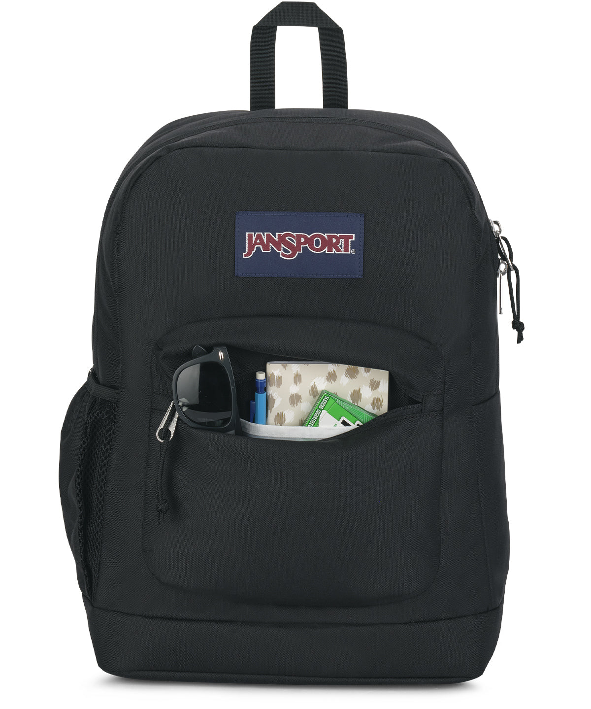 MOCHILA JANSPORT CROSS TOWN PLUS NEGRO