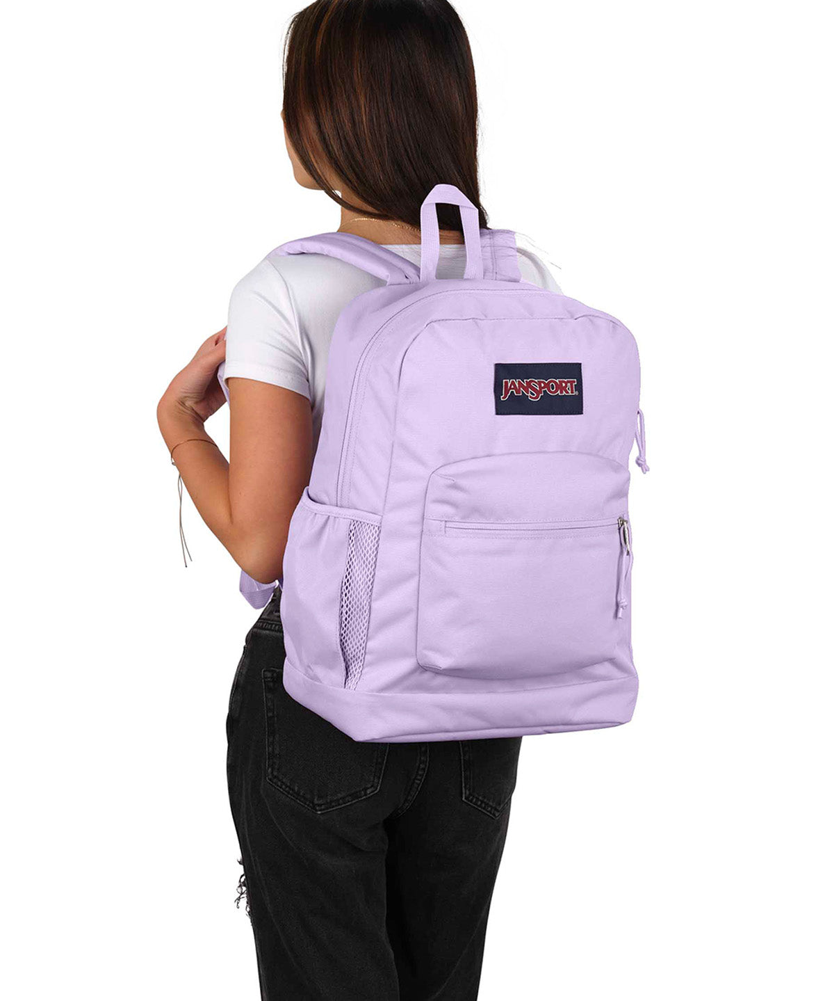 Mochila Cross Town Plus Morado Jansport