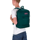 Mochila Cross Town Plus Verde Jansport