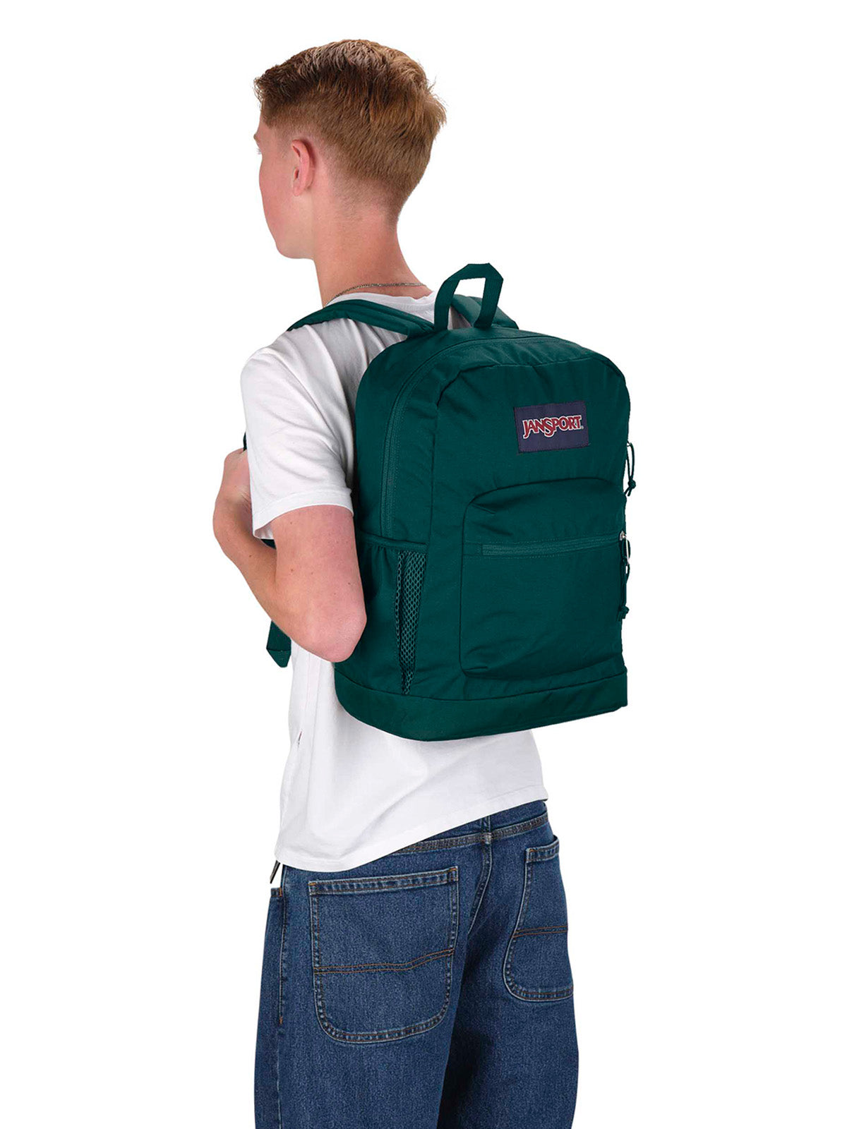 Mochila Cross Town Plus Verde Jansport