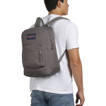 MOCHILA JANSPORT CROSS TOWN PLUS GRIS