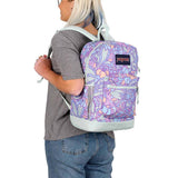Mochila Cross Town Plus Morado Jansport
