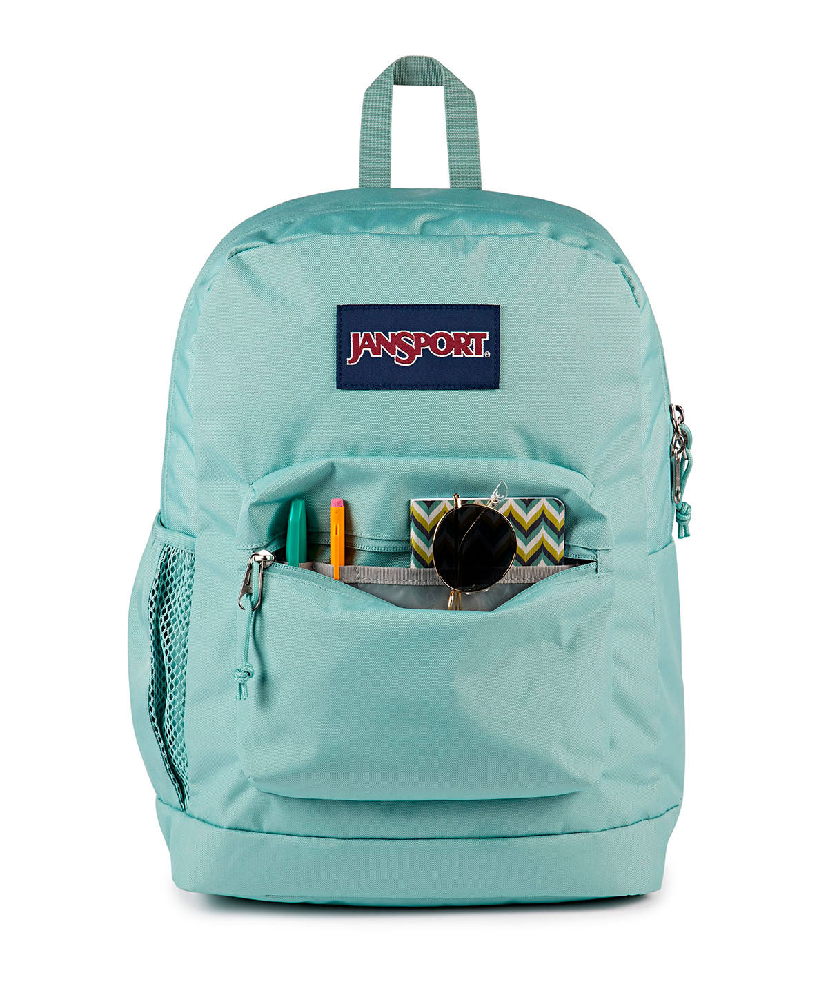 Mochila Cross Town Plus Verde Jansport