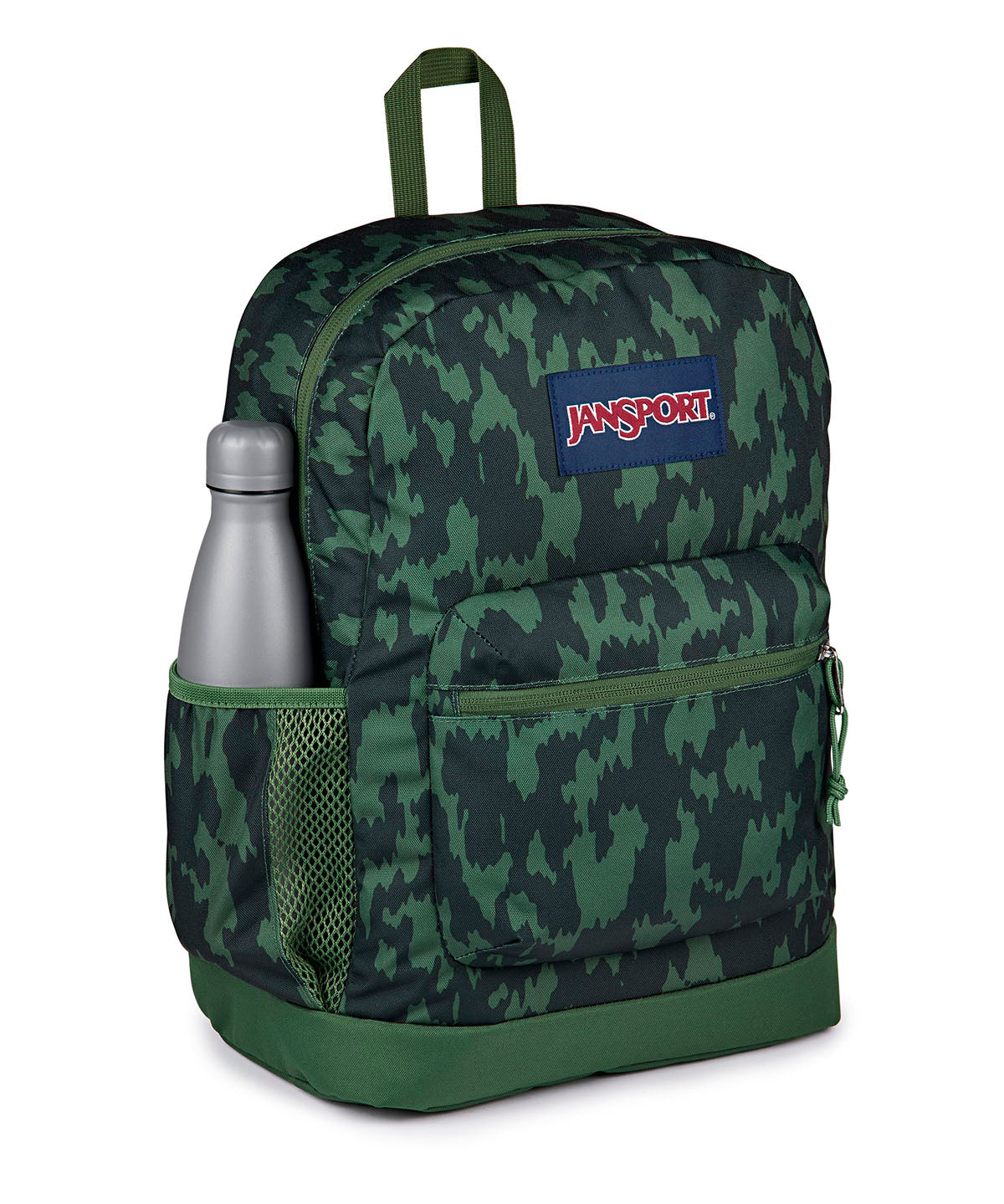 Mochila Cross Town Plus Verde Jansport