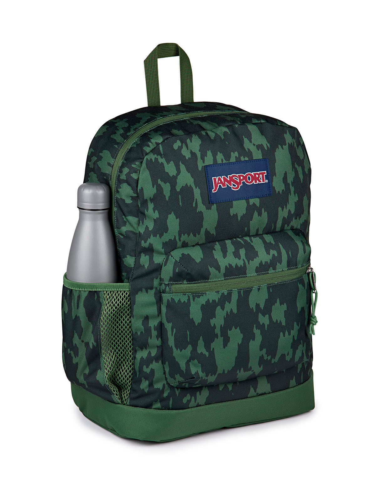 Mochila Cross Town Plus Verde Jansport
