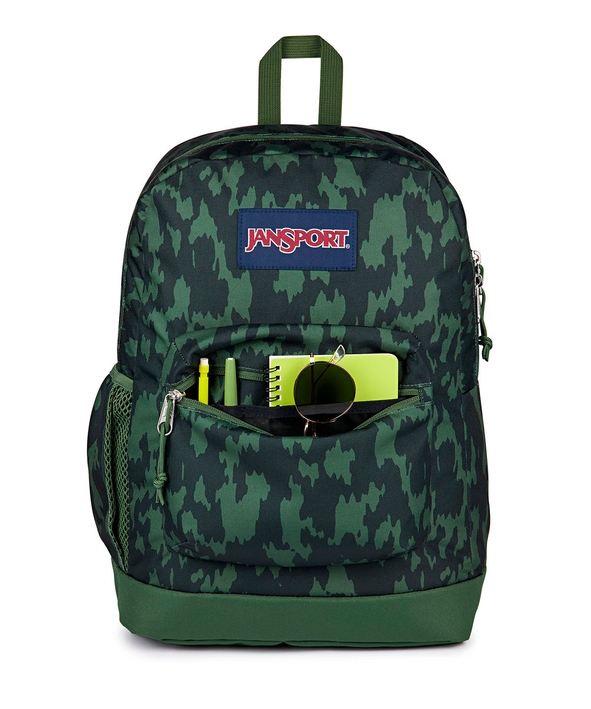 Mochila Cross Town Plus Verde Jansport