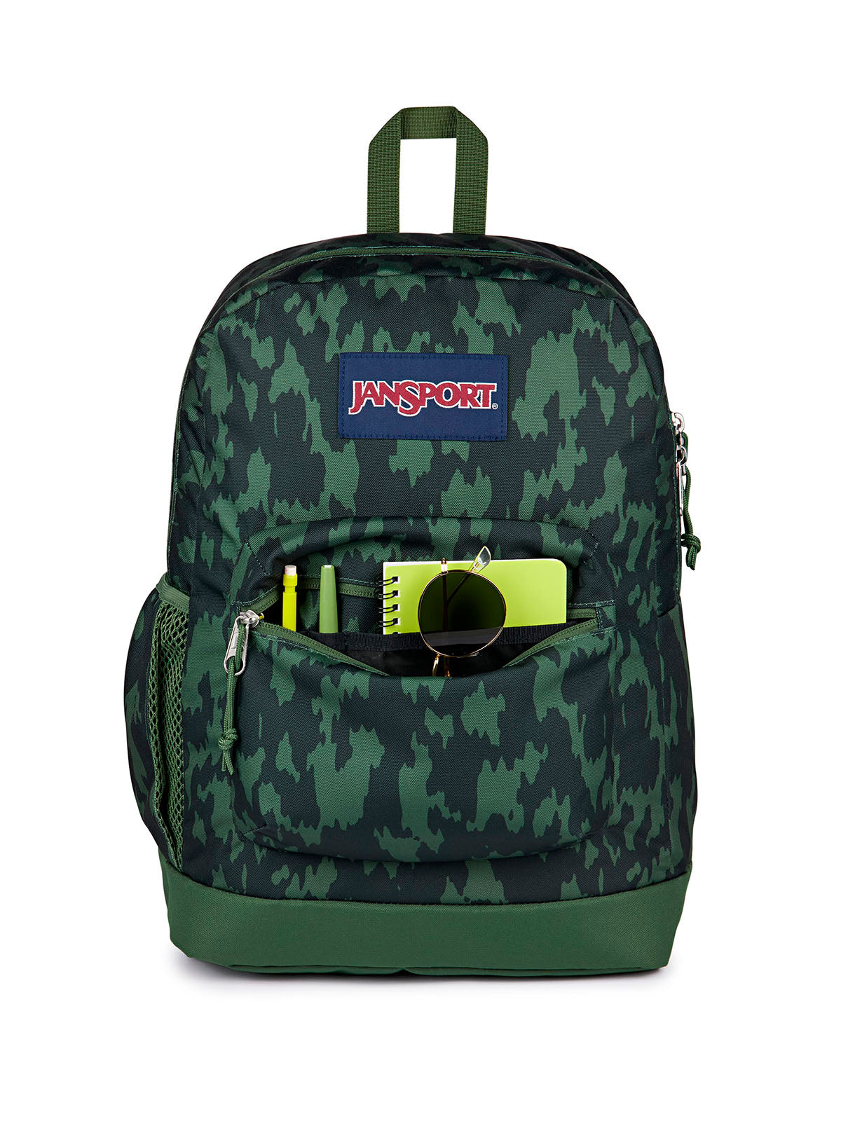 Mochila Cross Town Plus Verde Jansport