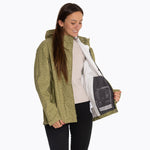 Impermeable Mujer Fallon Rain Shell Celeste Merrell