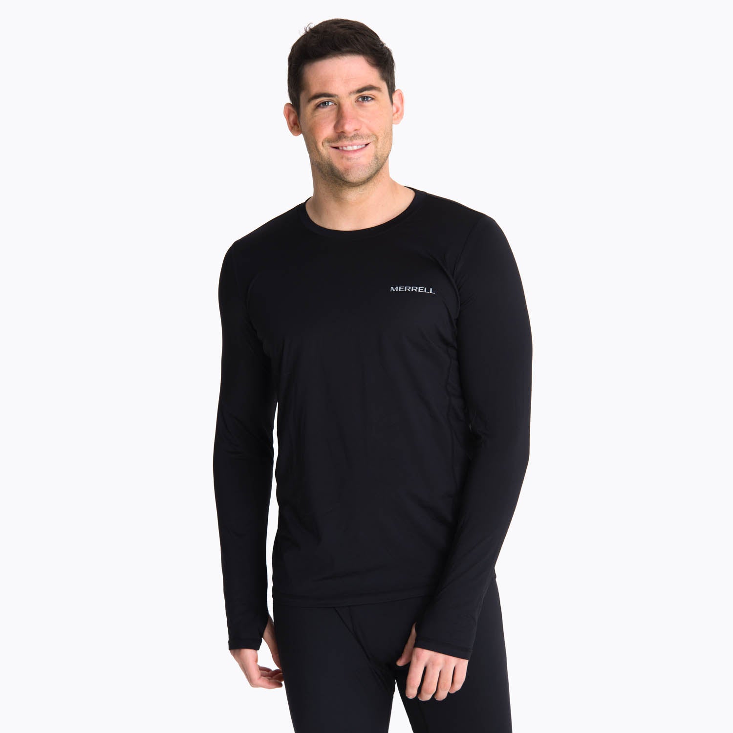 Primera Capa Superior Hombre Top Negro Merrell