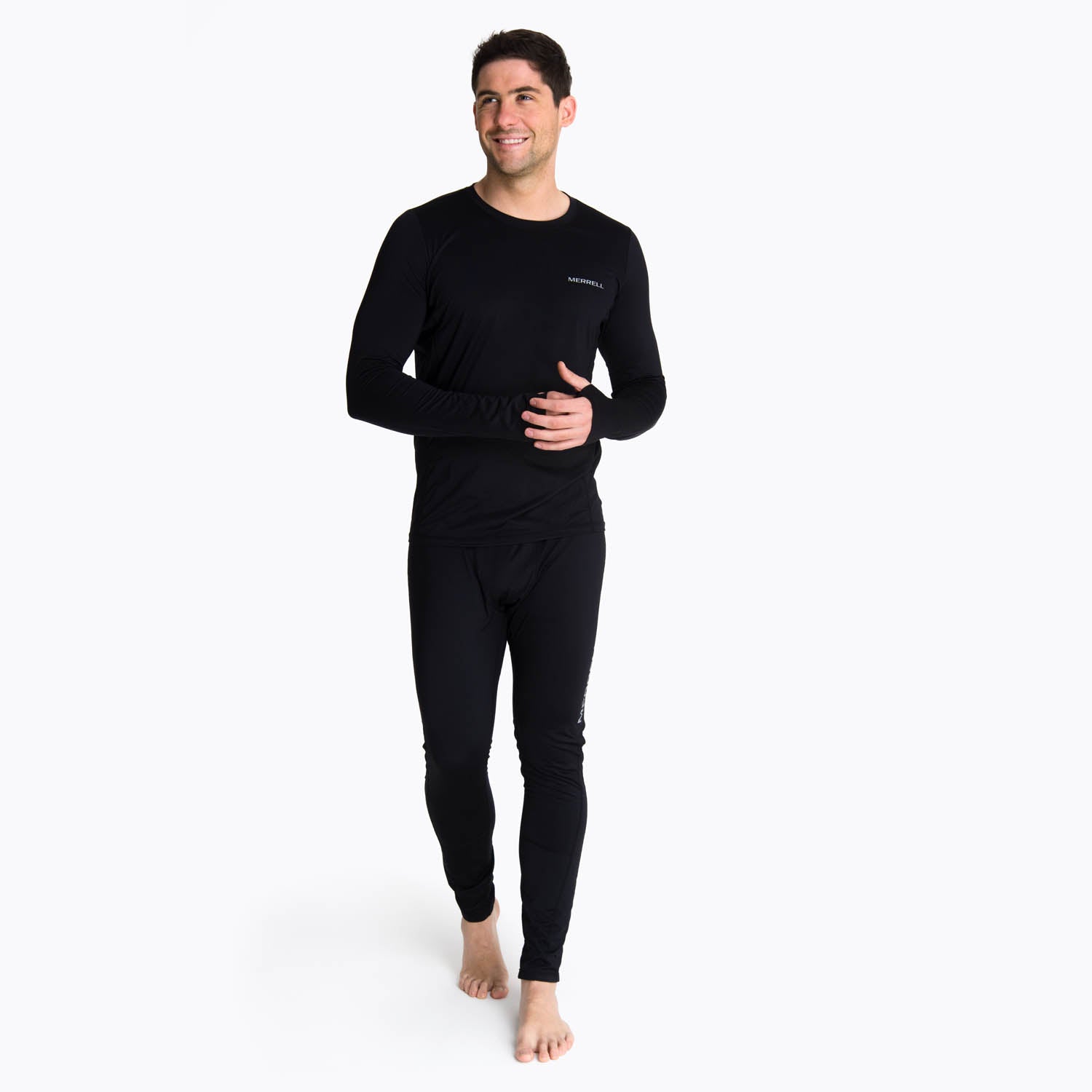 Primera Capa Superior Hombre Top Negro Merrell