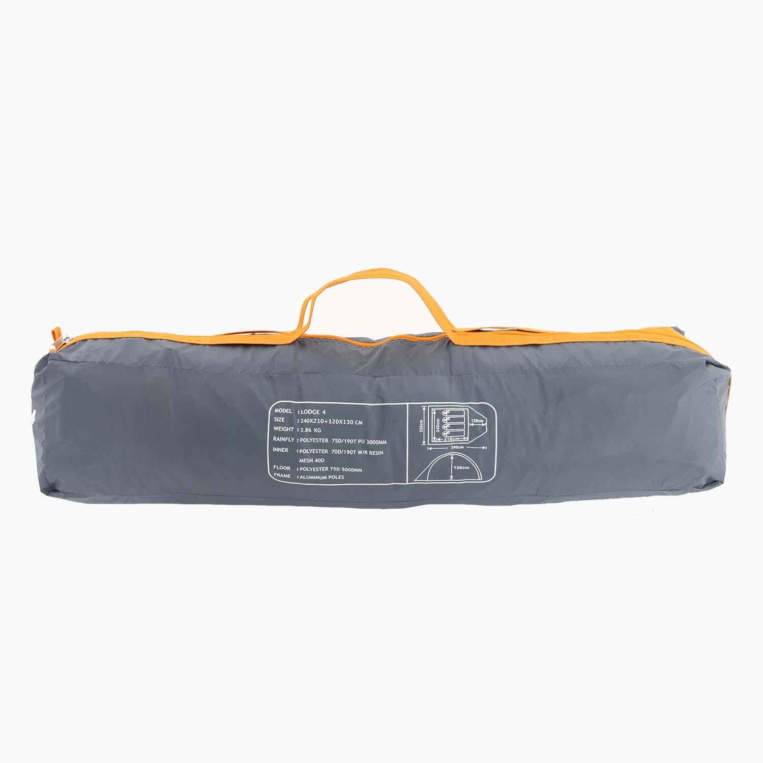 Carpa Unisex Lodge 4 Personas Azul Merrell