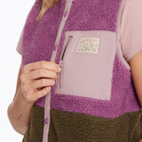 Polar Sin Mangas Mujer Trinity Sherpas Rosado Merrell