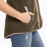 Polar Sin Mangas Mujer Trinity Sherpas Rosado Merrell